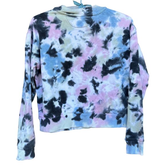90 Degree by Reflex Tie Dye Crop Sweatshirt Size S - Picture 7 of 12